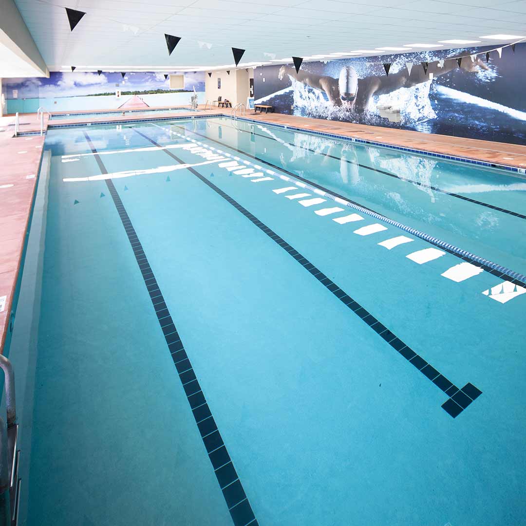 Indoor lap pool