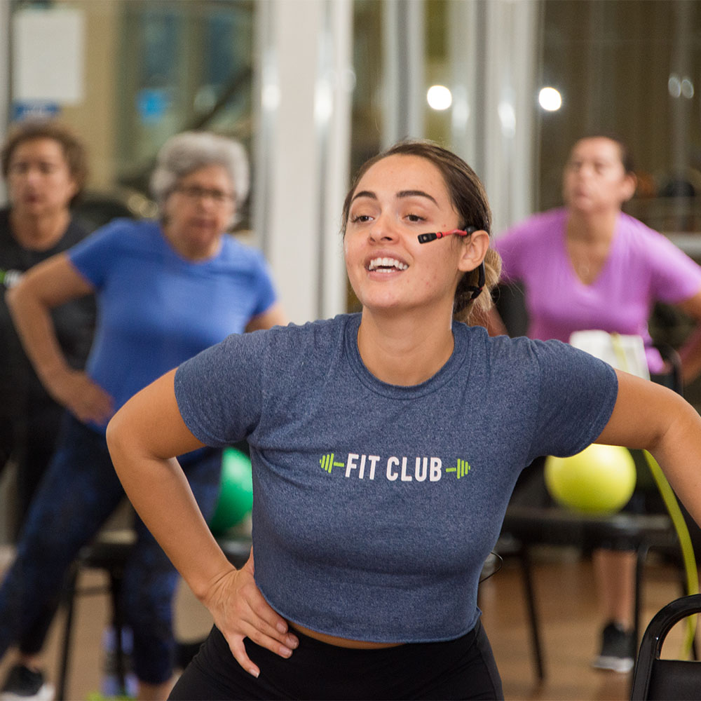 group fitness class